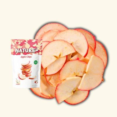 China Hot Sales Low Fat Apple Chips Yogurt Flavor Natural Factory Nutrition French Fries and Snacks for sale