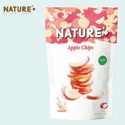 China Low Fat Dehydrated Dried Fruit Chips Exotic Flavor No Added Sugar Apple Professional Snack Manufacturer for sale