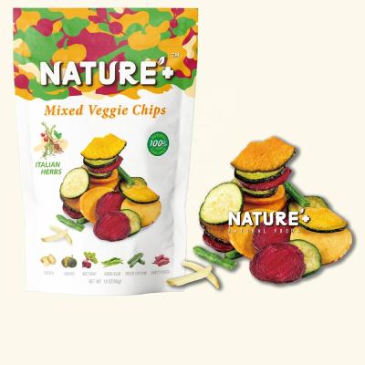 China Exotic Flavor Gluten Free Vegetable Chips Low Fat Brand Snack Snack Manufacturer for sale