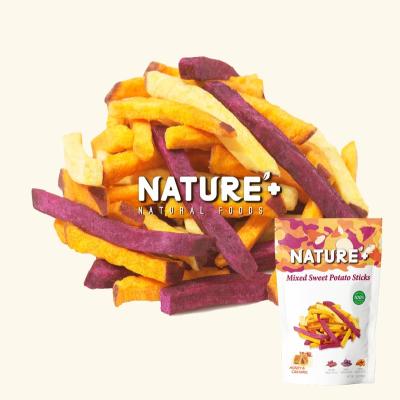 China Low Fat Vacuum Fried Sweet Potato Chips Sweet Flavor No Preservatives Natural Nutrition Guilty Free Snack Healthy Chips for sale