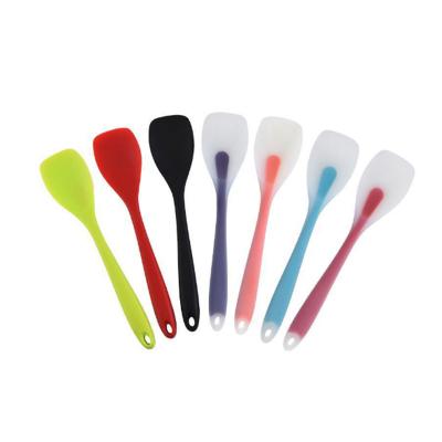 China Viable Hot Sales Non Stick Kitchenware Silicone Rubber Spatula For Kitchen for sale