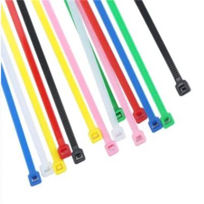 China 8 Inch Eco - Friendly Black Heavy Duty Nylon Cable Tie 100 Piece Plastic Zip Ties for sale