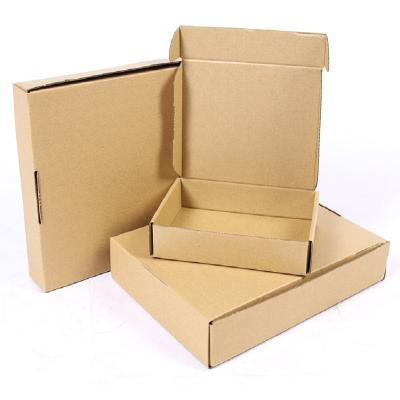 China Recyclable Packing Box Custom Logo Cardboard Box Recycled Folding Boxes Pack for sale