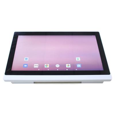 China Shockproof Factory Customized White Tablet 15 Inch Android Tablet With WIFI BT Battery for sale