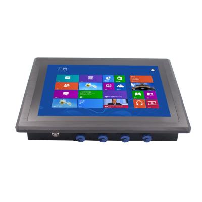 China Outdoor Aluminum Industrial Touch Screen Panel PC Waterproof Touch Screen Tablet IP67 For Boat for sale