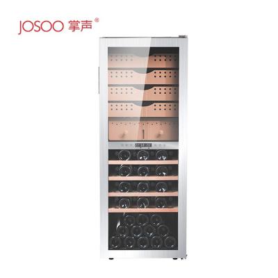 China Josoo 46bottle 360L Humidity Control Small Cigar Cooler Humidifier Humidor Cigar Display Humidor Electric Humidity Electric Cigar for sale