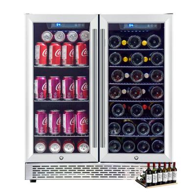 China Constant Temperature Factory Hot Selling 176L Built in Wine and Beverage Coolers for sale