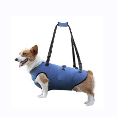 China Padded Sling Lift Body Support Full Dog Harness Padded Breathable Rehabilitation Injury Dog Lift Harness for Old, Handicapped for sale