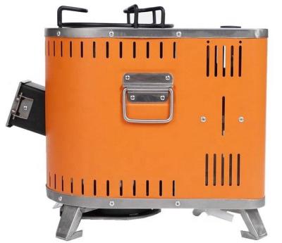 China Converts Heat From Flame Into Clean Electricity Stainless Steel Pellet Cookstove For Indoor And Outdoor Camping Stove for sale