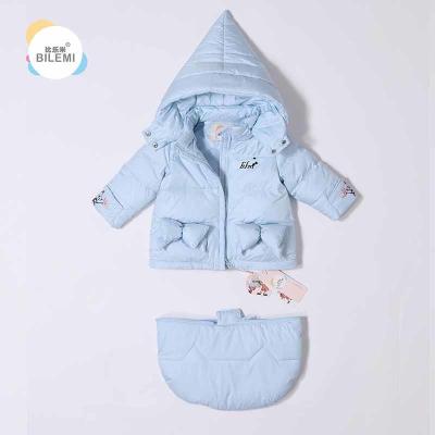 China 2019 New Wholesale 18 24 Months Designer Organic Bunting Infant Down Baby Snowsuit for sale