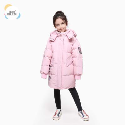 China Clothing Wholesale Children Warmest Down Filled Jackets Pink Kids Clothes Winter Coats Kids Girls for sale