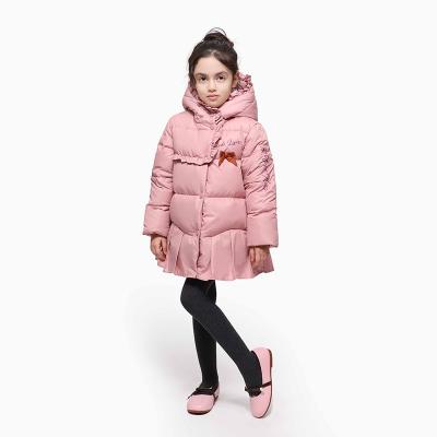 China China Clothing Manufacturers Heavy Winter Duck Down Filled Toddler Outerwear 2T Coat Girl for sale