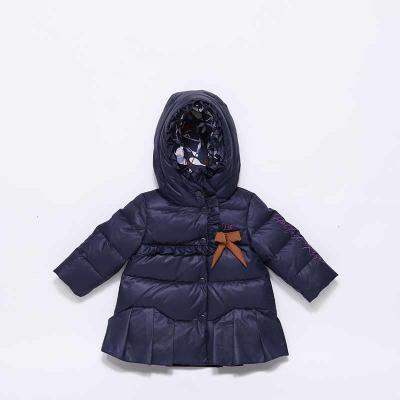 China Stylish Boutique Outfit New Model Hooded Kids Down Filled Outerwear Newborn Winter Coat Toddler Girl for sale