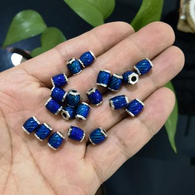 China New Arrival DIY Jewelry Accessory DIY Handmade Jewelry Color Changing Loose Beads Barrel Mood Stone Bead For Creative Gift for sale