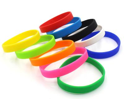 China Color Size Eco-Friendly Material Wristbands Casual/Sports Custom Silicone Wristbands Charm Silicone Wristband for sale