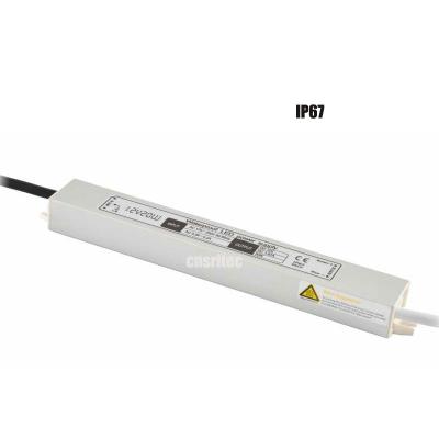 China Led Light Driver Outdoor Use For Led Strip Light Power Supply DC 12V 20W IP67 LED Driver 12v Waterproof Lighting Transformer for sale