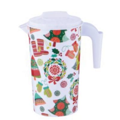 China Sustainable Promotional Plastic Gifts 1L Milk Pitcher for sale