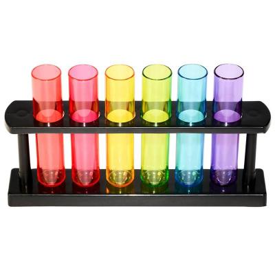 China Shaped clear test tube shot cocktail tool kit mixology chef bar gift bar test tube shooters for sale