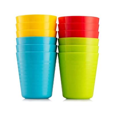 China 8 Ounce Dishwasher Safe BPA Stored Child Cup Drinks Free Reusable Kids Cups Plastic Cups For Toddlers for sale