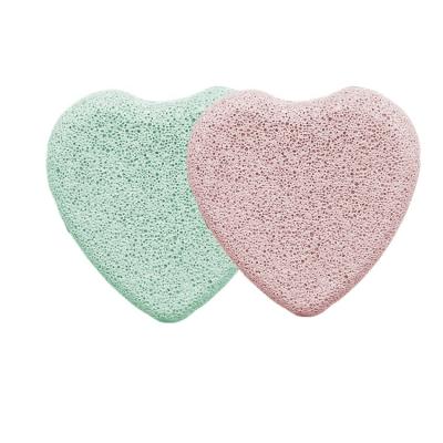 China Remove Dead Skin Foot Hand Glass Stain Cleaning Stones Removal Dirt Doesn't Hurt Skin With Rope Heart Shaped Pumice Stone for sale