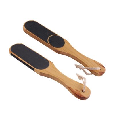 China Convenience pedicure foot file factory outlet customized to implement thick and thin dual-use dead skin file pine foot file for sale