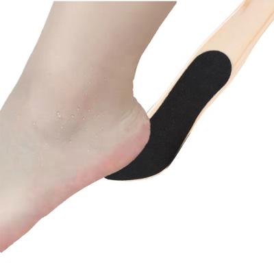 China High Quality Convenience Pedicure Foot File Foot Folder Thickness Sand About Wooden Type Foot Paper Grinder Pedicure Feet Y File for sale