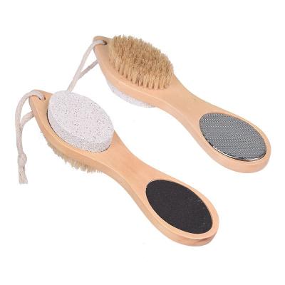 China Functional High Quality Foot File Folder 4in1 Miltiple Wood Callus Remover Soft Smooth Soft Foot File for sale