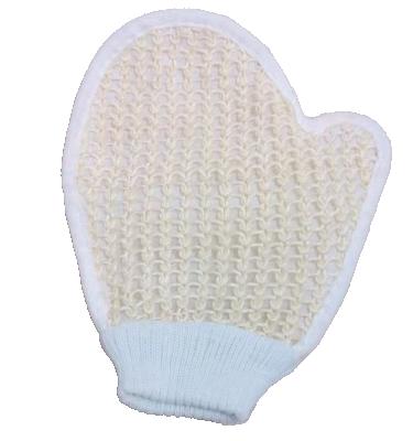 China EXFOLIATE Factory Wholesale Sisal Fiber Bath Towel Cloth Sponge Gloves Practical Rubbing Bath for sale