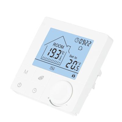 China Anti-flammable PC M4-2 Electronic Mechanical Thermostat Digital Electric For Floor Heating System for sale