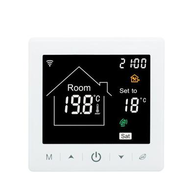 China Anti-flammable PC M2-1 Room Thermostat For Digital Floor Heating System for sale