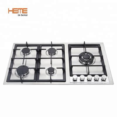 China Household China Manufacturers Kitchen Appliances 5 Burner Lpg Gas Cooker Stove for sale