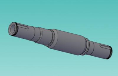 Китай H200N2 TlT Аксиальные части вентилятора Вентиляторный шпиндель 42CrMo-5 Материал 1750 мм Длина продается