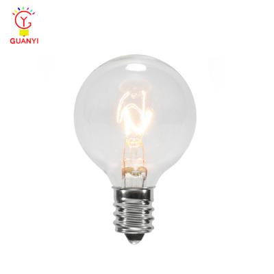 China As Global Clear Retro Party And Patio Lights UL G40 Replacement Bulbs For String Light for sale