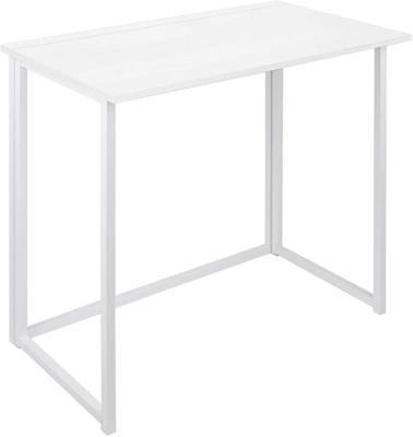 China Modern Folding Computer Desk for Small Spaces, NO--Assembly Home Office Foldable Tabletop Computer Table, Laptop Table for sale