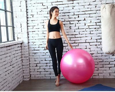 China Smooth Anti-Splinter Pilates Yoga Ball Fitness Gym Equipment for sale