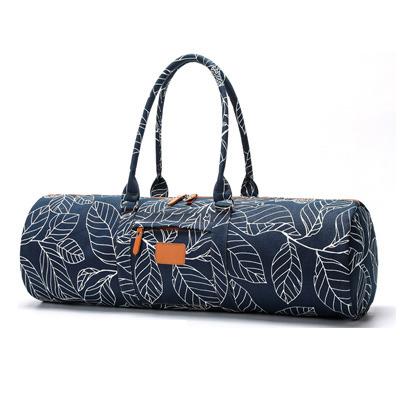 China High Quality Yoga Erercise Softback Printing Logo Canvas Yoga Mat Carry Bag Yoga Mat Storage Bag for sale