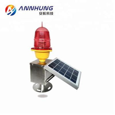 China AH-LS/A Alloy Low-intensity L810 Aviation Aluminum Solar Obstruction Light for sale