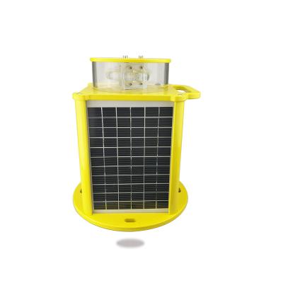 China Low-Intensity ICAO LED Aviation Solar Powered Obstruction Lights/Aircraft Aluminum Alloy AH-LS/E Warning Lights for sale