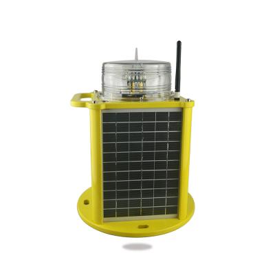 China (Flashing mode is optional) Regular Solar Airfield Light, LED Airport TLOF Lighting Mono Crystalline Silicon Solar Panel Wireless Remote Control Optional Function for sale