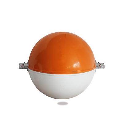 China Aviation Resin Polyester Fiber Polyester Warning Ball Glass Reinforced High Quality Aircraft Obstruction Warning Sphere Alerting Ball for sale