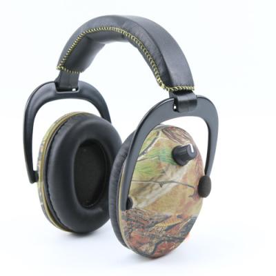 China Electronic Hearing Protection Shooting Muffs With Mics Chasing Sound Amplification Earmuffs NRR 24dB Low Profile Hearing Protection EE6901C for sale