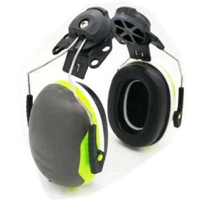 China Reduce Noise Safety Helmet Ear Muff Connectable Helmet Hearing Protection Available for sale