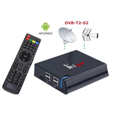 China KODI Pre-install KII pro Amlogic S905 Quad-Core dvb-s2 dvb-t2 twin tuner free to air internet receiver 2G/16G 4K UHD dual band wifi streaming box for sale