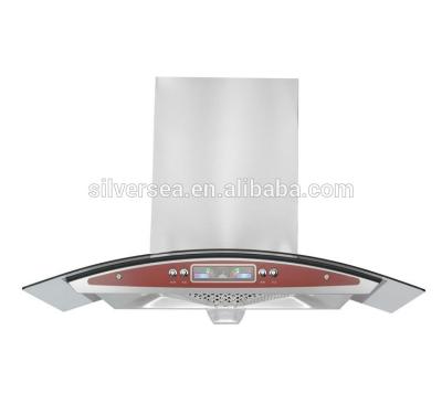 China Stainless Steel Round Body Alibaba Products Kitchen Cooker Range Hood China Supplier Sales for sale