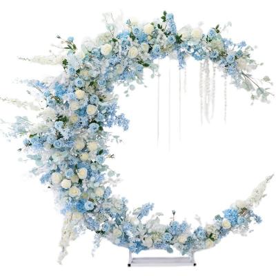 China Durable Wedding Arch Drapes rapery Voile Archway Ceremony Reception Swag Decorations for Draping Wedding Decor flower wall for sale