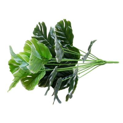 China Fashional Artificial Flowers Simulation Flower Fern Green Plant Plastic Artificial Fern Leaves Flower Simulation Grass Persian Fern Tropical Decor for sale