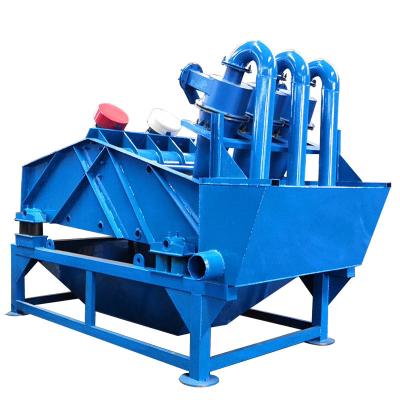 China 0.7m; ² Fine Sand Mud Vibrating Screen Machine Industry Automatic Sand Filtering Dewatering Screen for sale