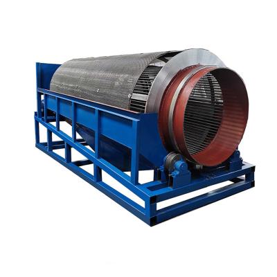 China Economic High Solution Ore Solution Gold Washing Plant Ore Separator Drum Screen for sale