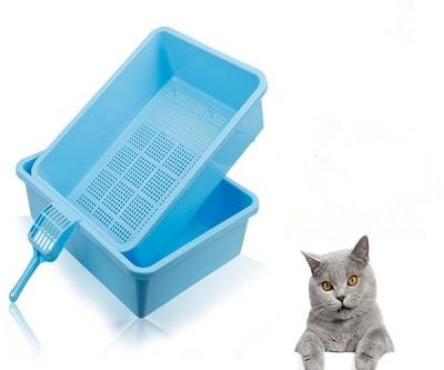 China Cleaning Best Selling Environmentally Friendly Reusable PP Cat Litter Tray Self-Cleaning Trash Can for sale