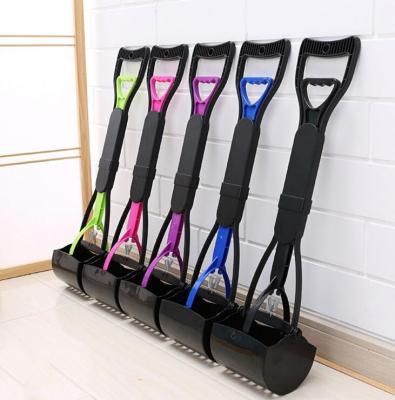 China Viable Manufacturer Directly Wholesales Long Handle Dog Waste Scooper Dog Poop Picker for sale